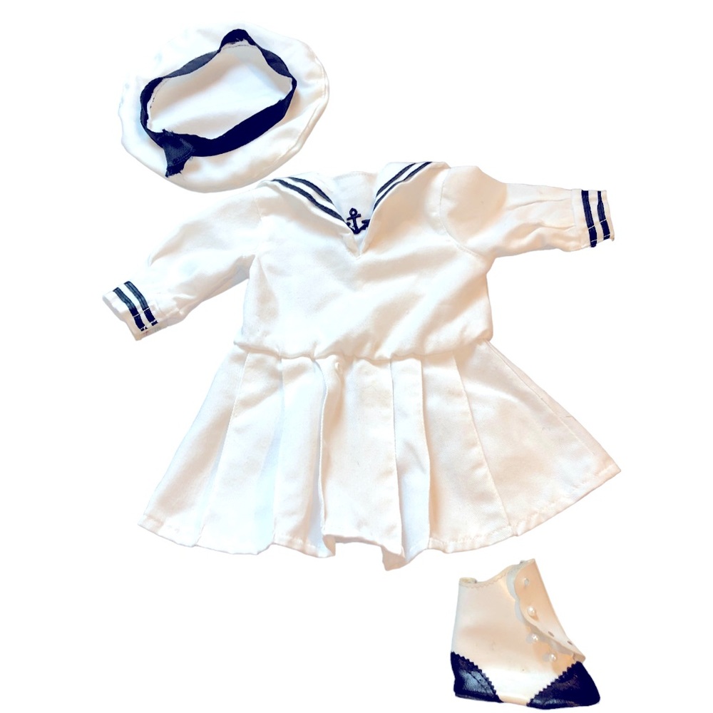 PLEASANT COMPANY AMERICAN GIRL Samantha’s Vintage middy sailor dress & tam